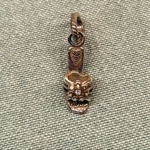 Brighton Jewelry High Heel Shoe Charm Decorated with Crystals Like New Condition